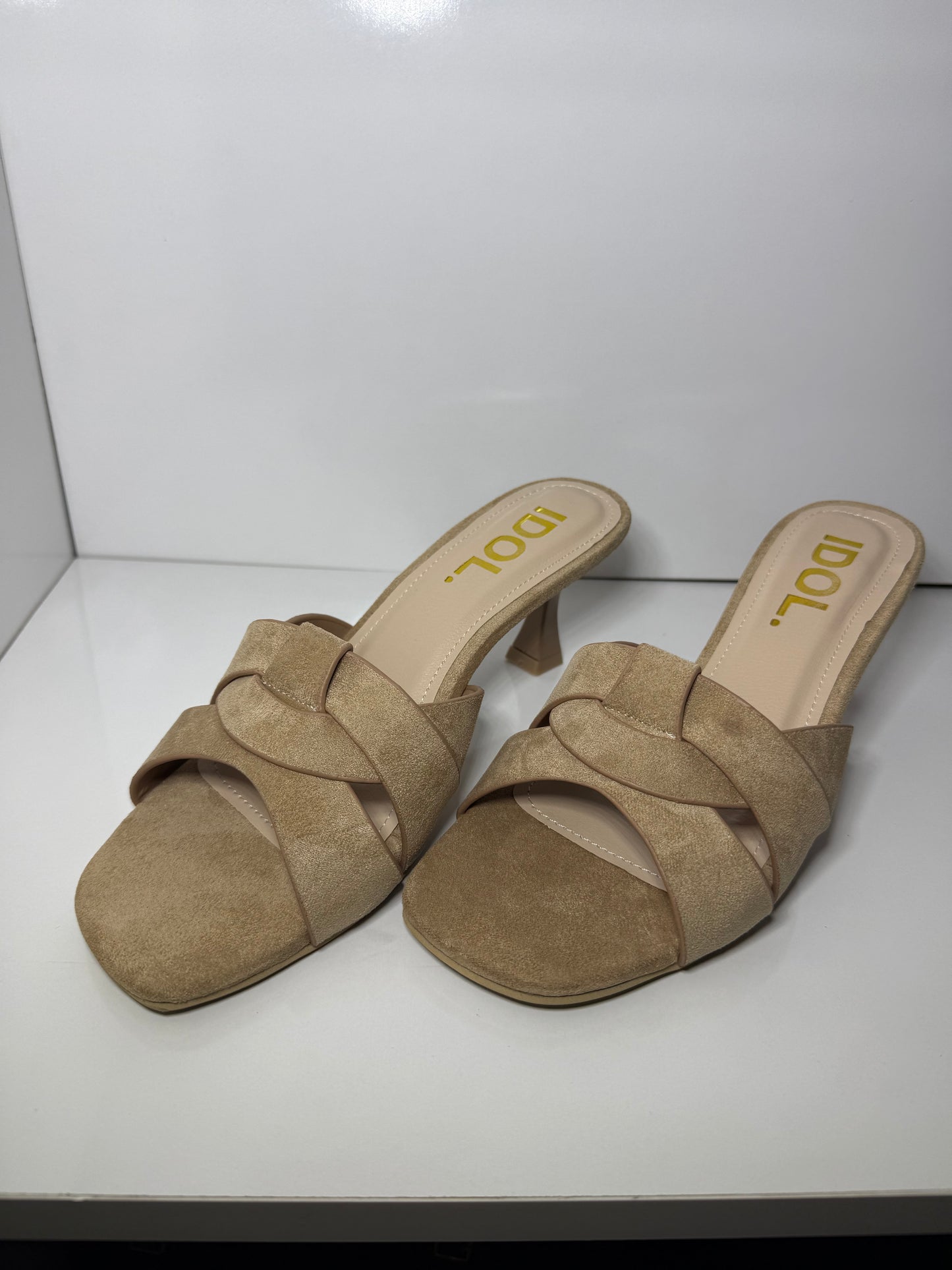Amelia : Talon femme daim