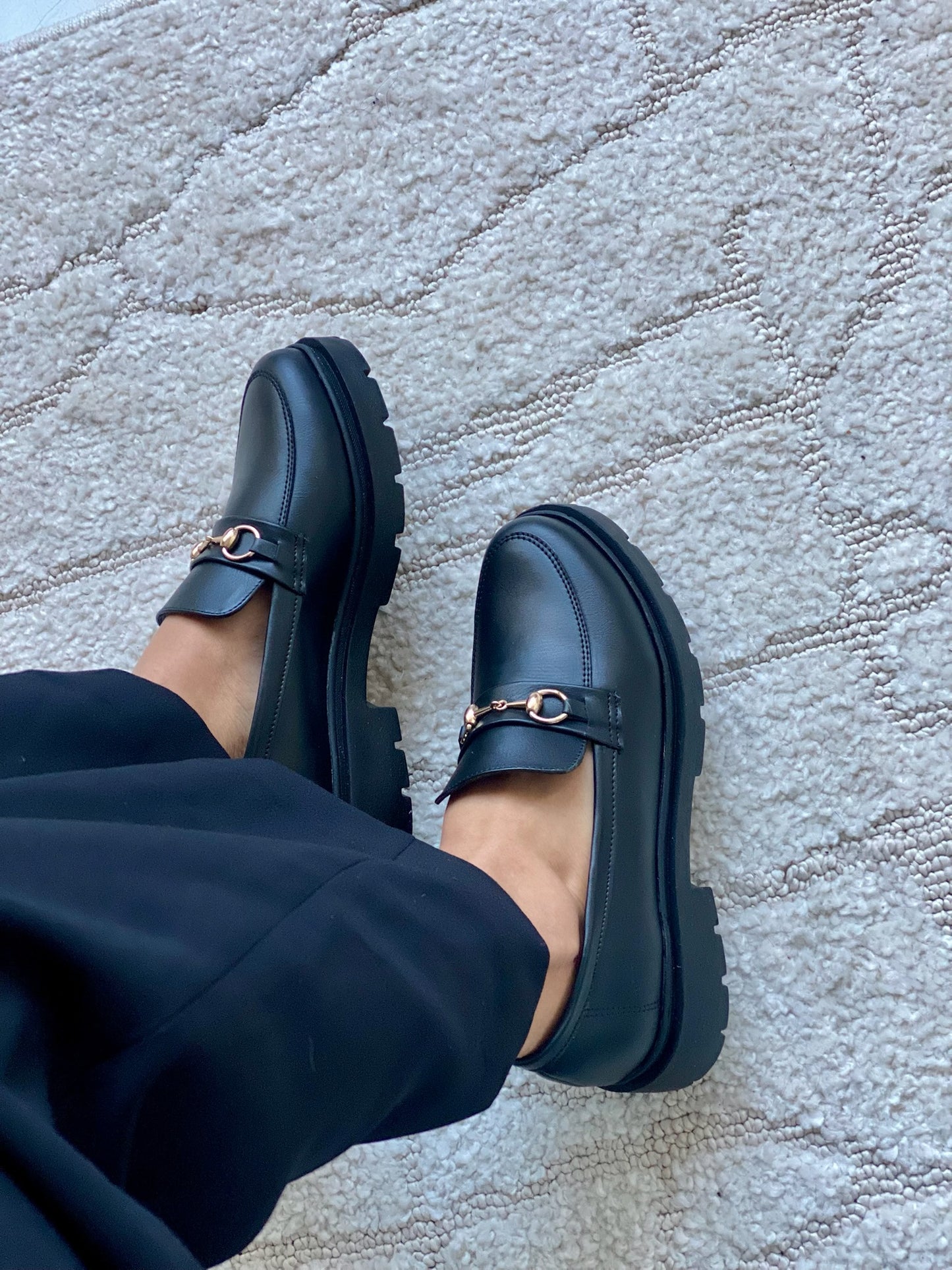 GONEA CUIR NOIR MAT