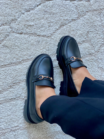 GONEA CUIR NOIR MAT