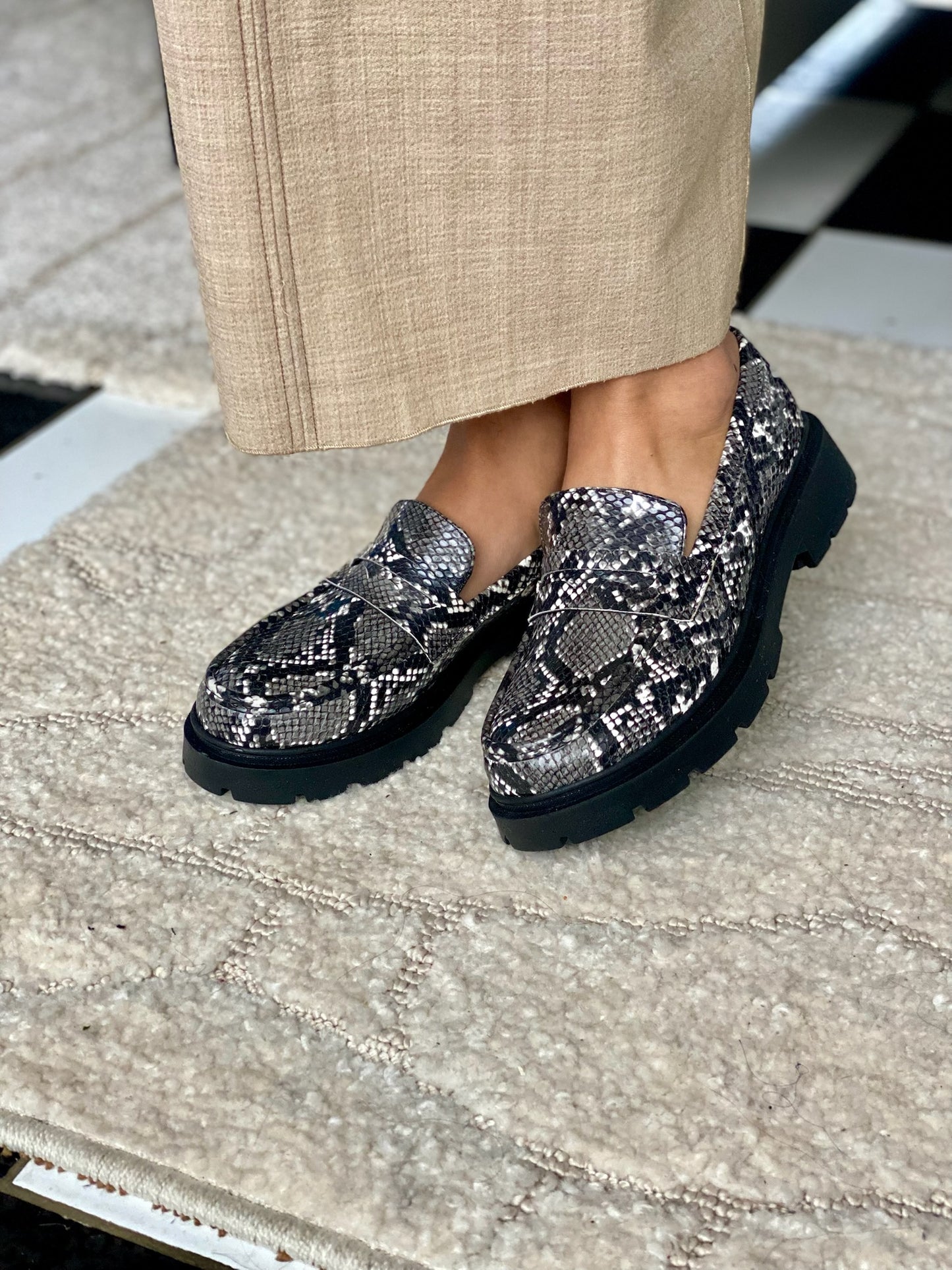 ZENAR CUIR SERPENT
