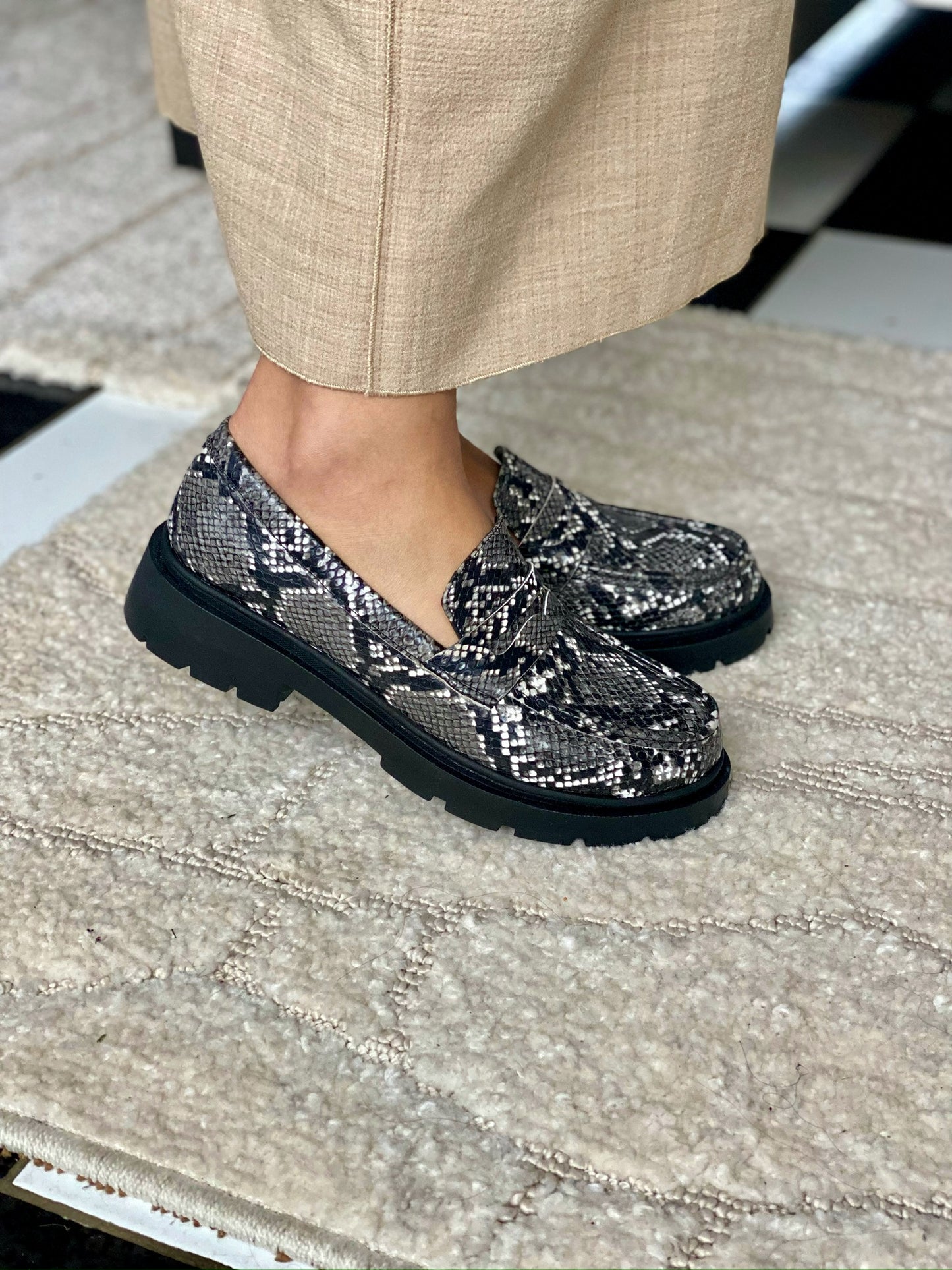 ZENAR CUIR SERPENT