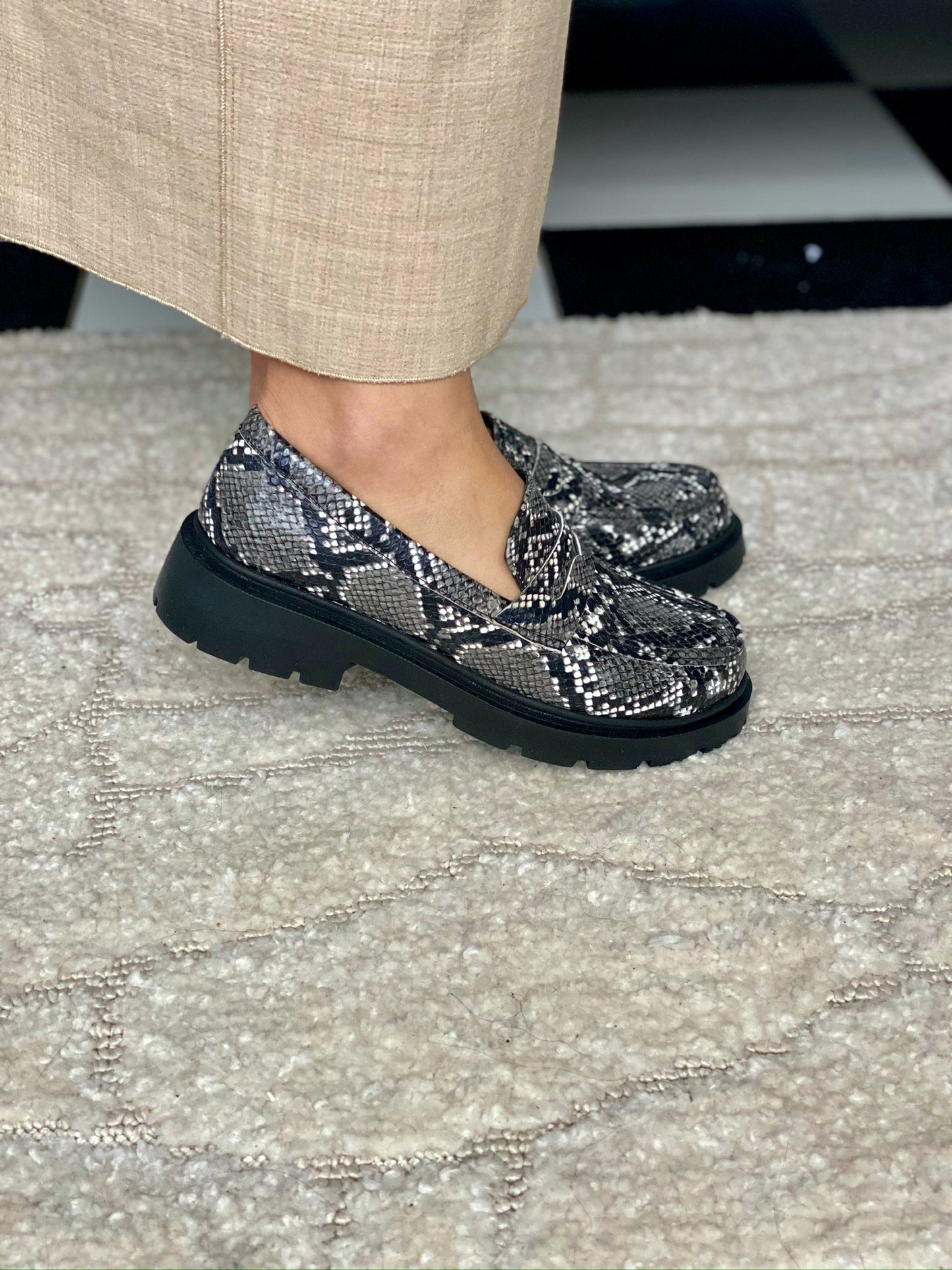 ZENAR CUIR SERPENT