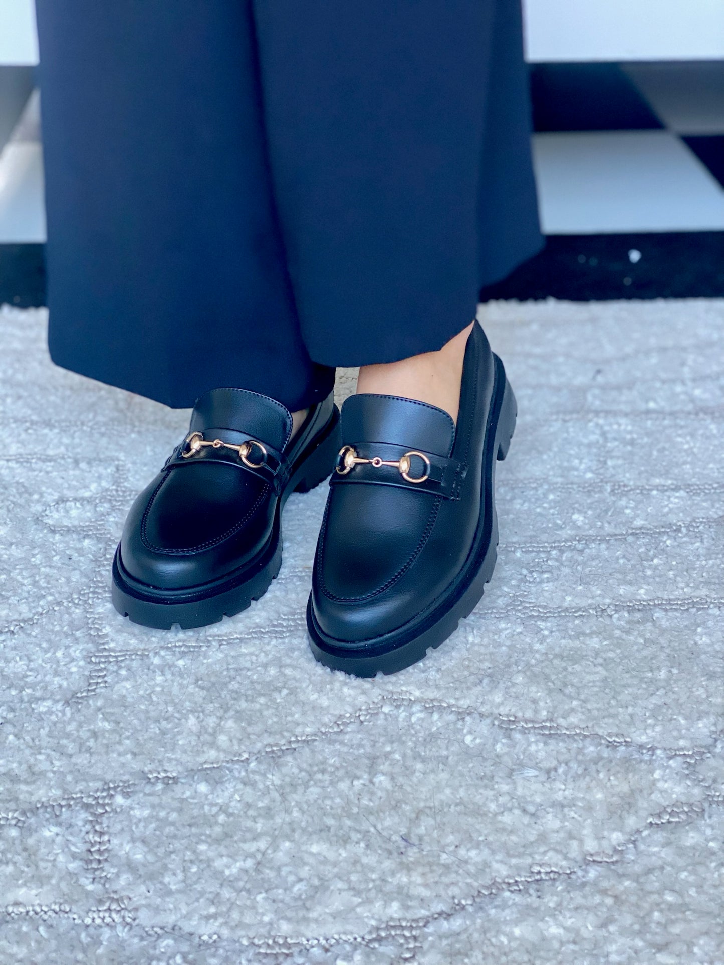 GONEA CUIR NOIR MAT