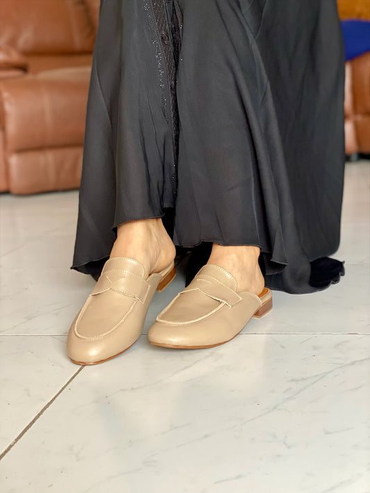 Camilla : Mules femme cuir