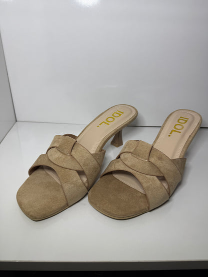 Amelia : Talon femme daim